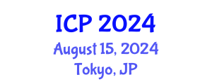 International Conference on Physics (ICP) August 15, 2024 - Tokyo, Japan
