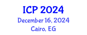 International Conference on Physics (ICP) December 16, 2024 - Cairo, Egypt