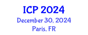 International Conference on Physics (ICP) December 30, 2024 - Paris, France