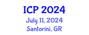 International Conference on Physics (ICP) July 11, 2024 - Santorini, Greece