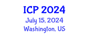 International Conference on Physics (ICP) July 15, 2024 - Washington, United States