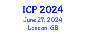 International Conference on Physics (ICP) June 27, 2024 - London, United Kingdom