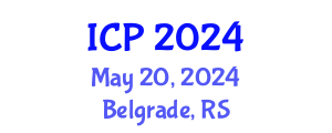 International Conference on Physics (ICP) May 20, 2024 - Belgrade, Serbia