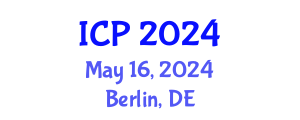 International Conference on Physics (ICP) May 16, 2024 - Berlin, Germany