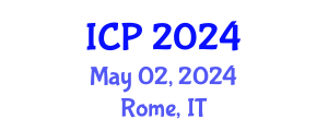 International Conference on Physics (ICP) May 02, 2024 - Rome, Italy