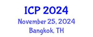 International Conference on Physics (ICP) November 25, 2024 - Bangkok, Thailand