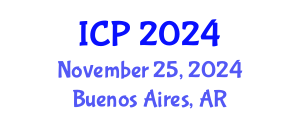 International Conference on Physics (ICP) November 25, 2024 - Buenos Aires, Argentina