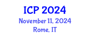 International Conference on Physics (ICP) November 11, 2024 - Rome, Italy