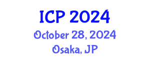 International Conference on Physics (ICP) October 28, 2024 - Osaka, Japan