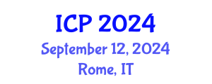 International Conference on Physics (ICP) September 12, 2024 - Rome, Italy