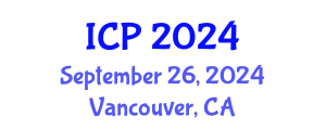 International Conference on Physics (ICP) September 26, 2024 - Vancouver, Canada