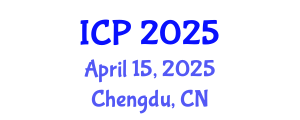 International Conference on Physics (ICP) April 15, 2025 - Chengdu, China