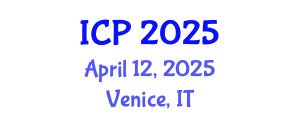 International Conference on Physics (ICP) April 12, 2025 - Venice, Italy