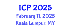 International Conference on Physics (ICP) February 11, 2025 - Kuala Lumpur, Malaysia