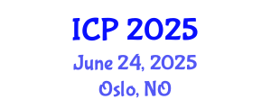 International Conference on Physics (ICP) June 24, 2025 - Oslo, Norway