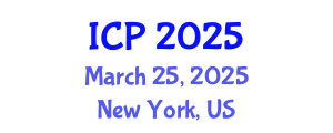 International Conference on Physics (ICP) March 25, 2025 - New York, United States