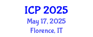 International Conference on Physics (ICP) May 17, 2025 - Florence, Italy