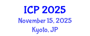 International Conference on Physics (ICP) November 15, 2025 - Kyoto, Japan