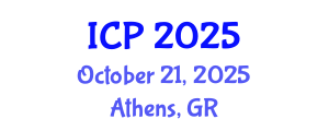 International Conference on Physics (ICP) October 21, 2025 - Athens, Greece