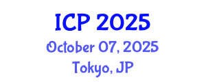 International Conference on Physics (ICP) October 07, 2025 - Tokyo, Japan
