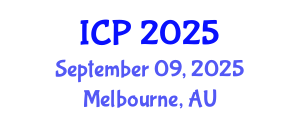 International Conference on Physics (ICP) September 09, 2025 - Melbourne, Australia