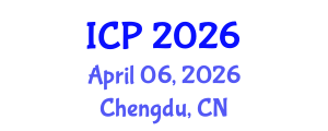 International Conference on Physics (ICP) April 06, 2026 - Chengdu, China International Conference on Physics (ICP) April 06, 2026 - Chengdu, China