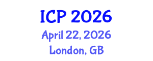 International Conference on Physics (ICP) April 22, 2026 - London, United Kingdom