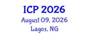 International Conference on Physics (ICP) August 09, 2026 - Lagos, Nigeria