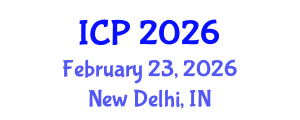 International Conference on Physics (ICP) February 23, 2026 - New Delhi, India International Conference on Physics (ICP) February 23, 2026 - New Delhi, India