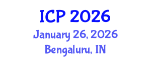 International Conference on Physics (ICP) January 26, 2026 - Bengaluru, India International Conference on Physics (ICP) January 26, 2026 - Bengaluru, India