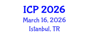 International Conference on Physics (ICP) March 16, 2026 - Istanbul, Turkey International Conference on Physics (ICP) March 16, 2026 - Istanbul, Turkey