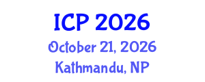 International Conference on Physics (ICP) October 21, 2026 - Kathmandu, Nepal