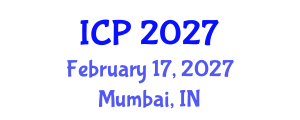 International Conference on Physics (ICP) February 17, 2027 - Mumbai, India International Conference on Physics (ICP) February 17, 2027 - Mumbai, India