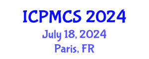 International Conference on Physics, Mathematics and Computer Science (ICPMCS) July 18, 2024 - Paris, France