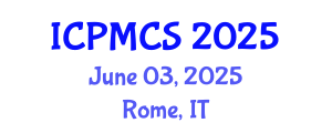 International Conference on Physics, Mathematics and Computer Science (ICPMCS) June 03, 2025 - Rome, Italy