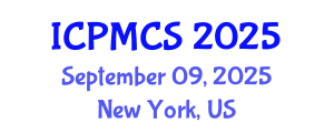 International Conference on Physics, Mathematics and Computer Science (ICPMCS) September 09, 2025 - New York, United States