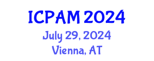 International Conference on Physics of Advanced Materials (ICPAM) July 29, 2024 - Vienna, Austria
