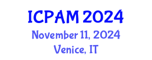 International Conference on Physics of Advanced Materials (ICPAM) November 11, 2024 - Venice, Italy
