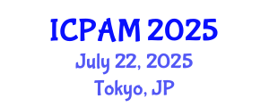 International Conference on Physics of Advanced Materials (ICPAM) July 22, 2025 - Tokyo, Japan