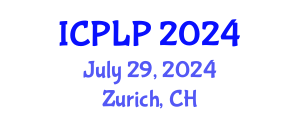International Conference on Physiotherapy and Life Physics (ICPLP) July 29, 2024 - Zurich, Switzerland