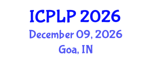 International Conference on Physiotherapy and Life Physics (ICPLP) December 09, 2026 - Goa, India International Conference on Physiotherapy and Life Physics (ICPLP) December 09, 2026 - Goa, India