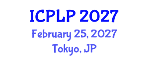International Conference on Physiotherapy and Life Physics (ICPLP) February 25, 2027 - Tokyo, Japan International Conference on Physiotherapy and Life Physics (ICPLP) February 25, 2027 - Tokyo, Japan