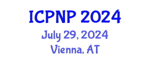 International Conference on Phytochemistry and Natural Products (ICPNP) July 29, 2024 - Vienna, Austria