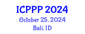 International Conference on Phytopathology and Plant Protection (ICPPP) October 25, 2024 - Bali, Indonesia