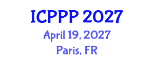 International Conference on Phytoremediation Processes and Phytotechnologies (ICPPP) April 19, 2027 - Paris, France International Conference on Phytoremediation Processes and Phytotechnologies (ICPPP) April 19, 2027 - Paris, France