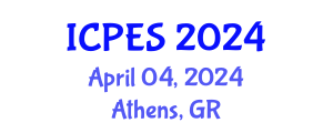 International Conference on Plant and Environmental Sciences (ICPES) April 04, 2024 - Athens, Greece