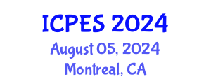 International Conference on Plant and Environmental Sciences (ICPES) August 05, 2024 - Montreal, Canada