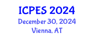 International Conference on Plant and Environmental Sciences (ICPES) December 30, 2024 - Vienna, Austria