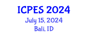 International Conference on Plant and Environmental Sciences (ICPES) July 15, 2024 - Bali, Indonesia