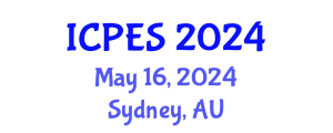 International Conference on Plant and Environmental Sciences (ICPES) May 16, 2024 - Sydney, Australia